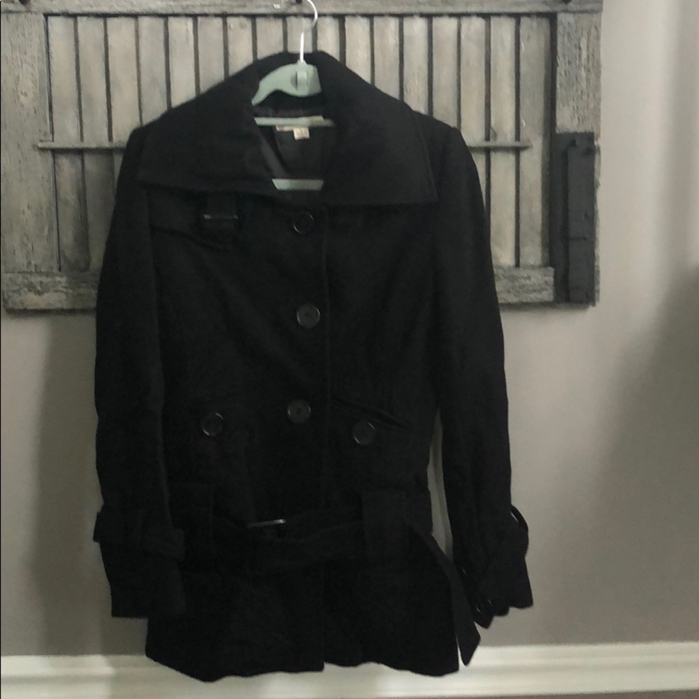 American Rag Pea Coat - Black